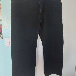 LEVI MEN BLACK JEAN 42X30